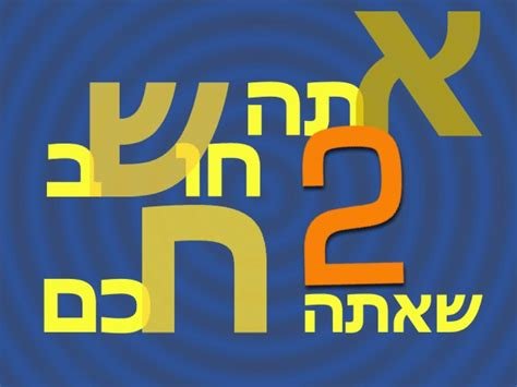 Ata Hoshev SheAta Haham Yeladim Logo