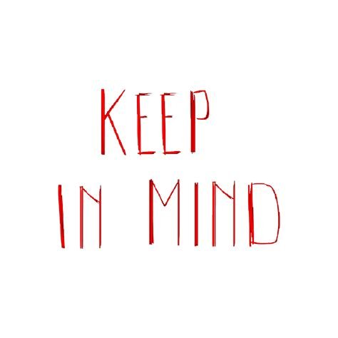 Keep in Mind Logo