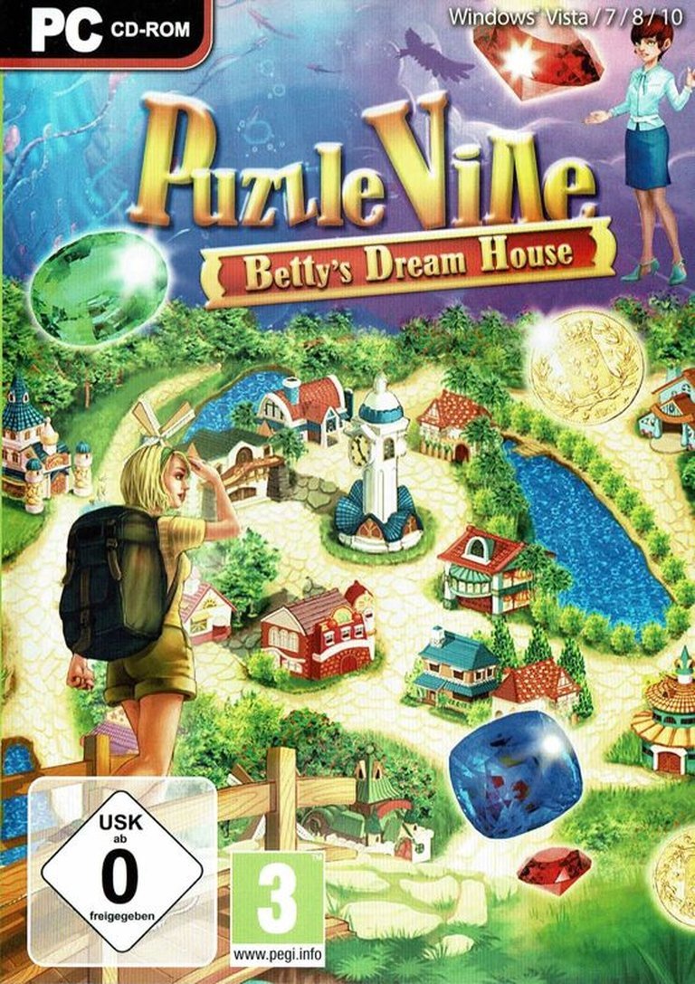 Puzzle Ville: Betty's Dream House Logo