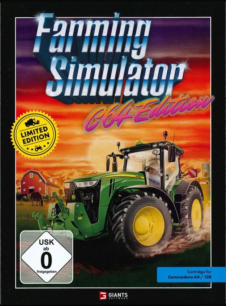 Farming Simulator 19: C64 Edition Logo