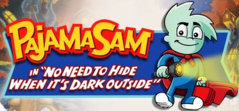 Pajama Sam: No Need to Hide When It's Dark Outside Logo