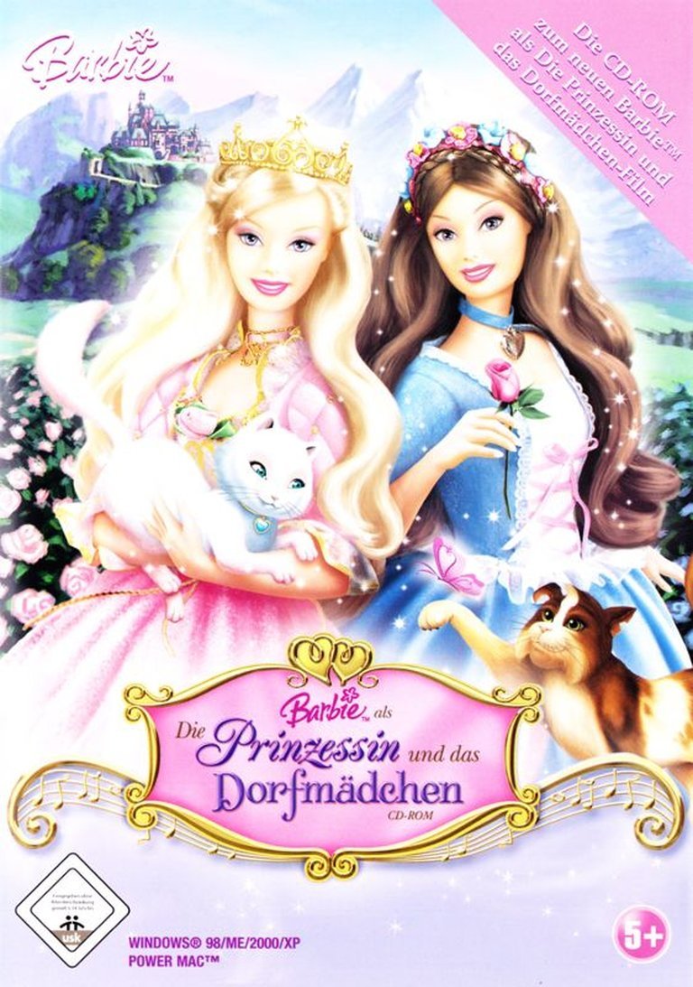 Barbie as The Princess and the Pauper Logo