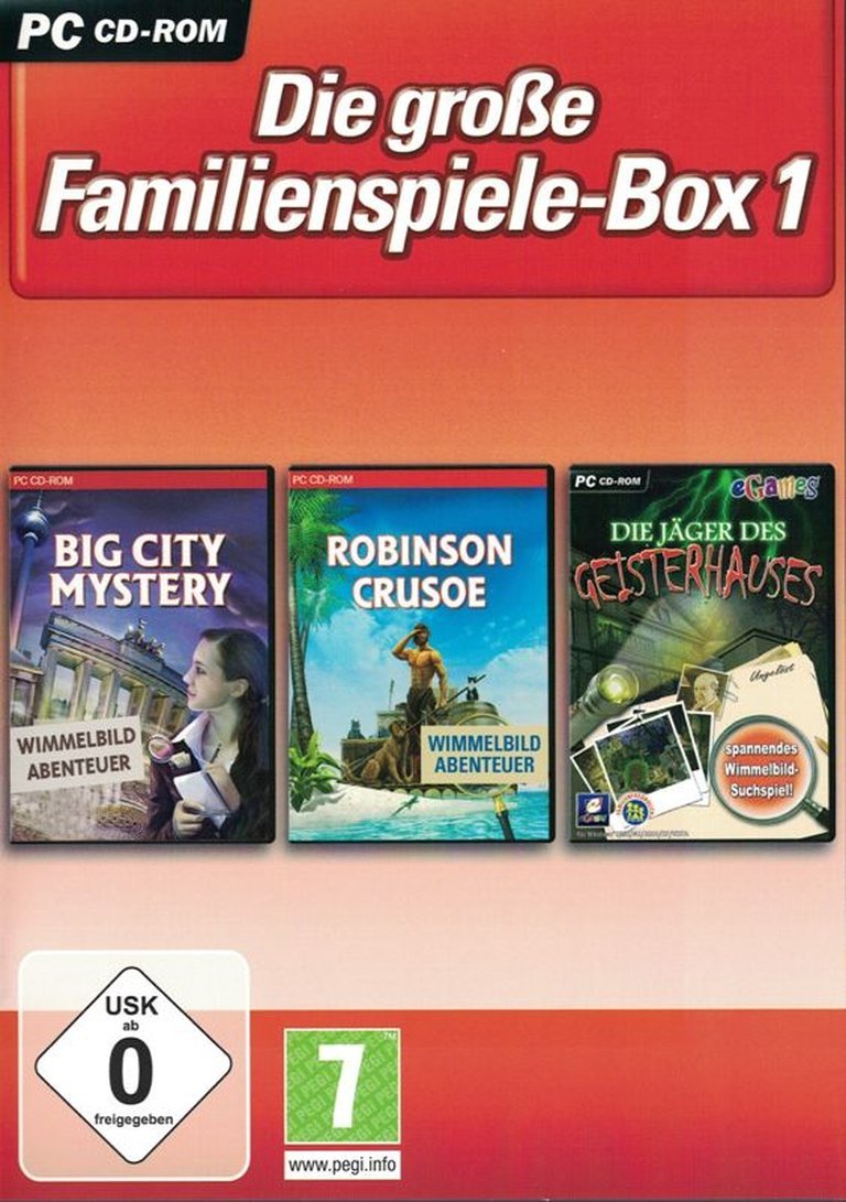 Die große Familienspiele-Box Logo