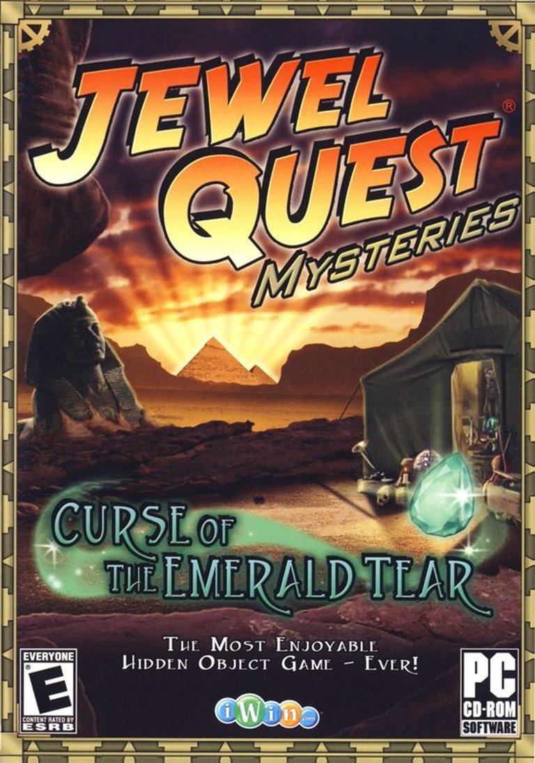 Jewel Quest Mysteries: Curse of the Emerald Tear Logo
