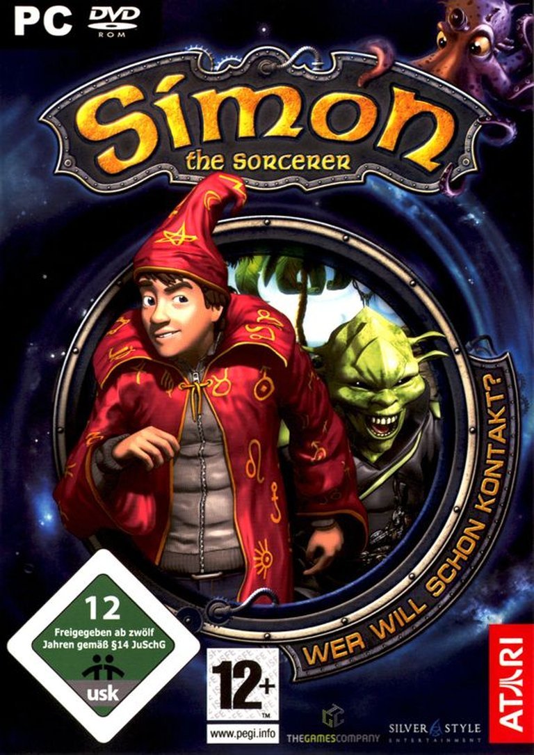 Simon the Sorcerer: Who'd Even Want Contact?! Logo