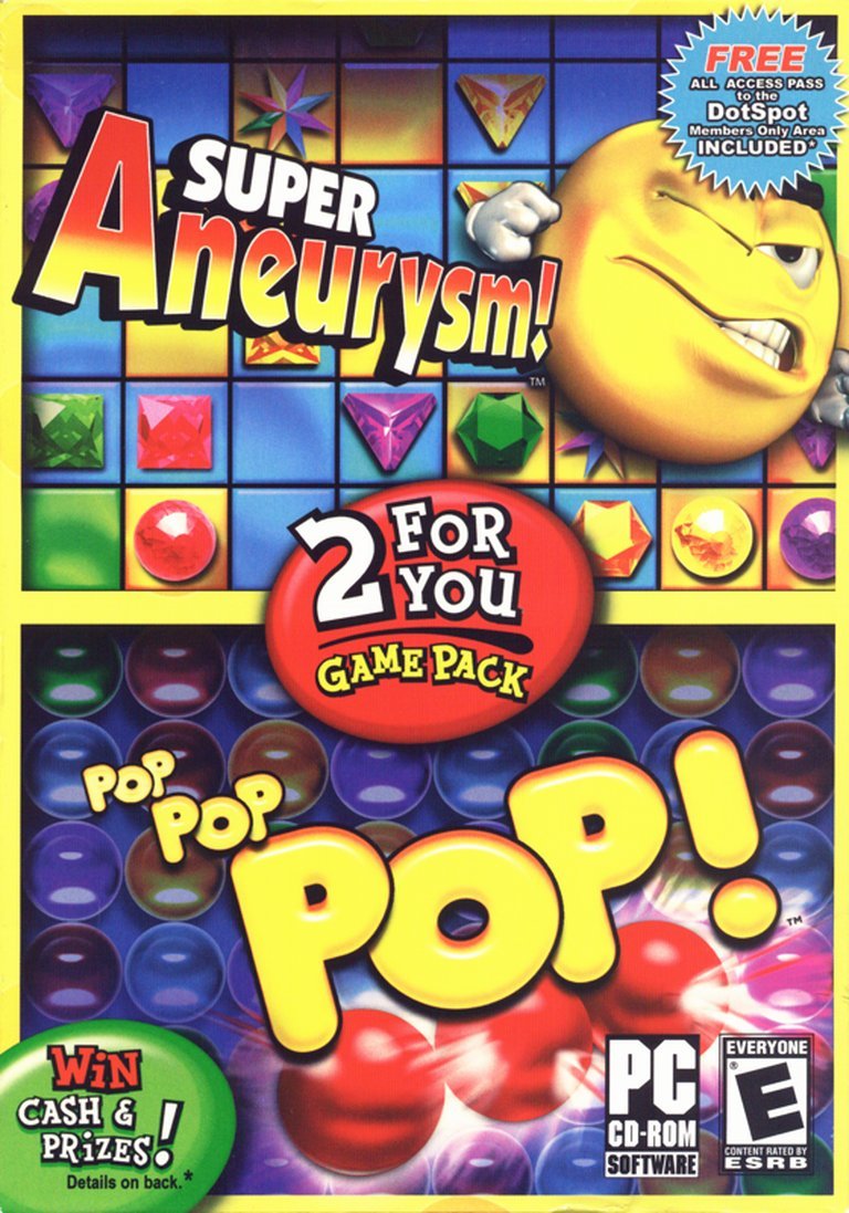 2 For You Game Pack: Super Aneurysm! / Pop Pop Pop! Logo