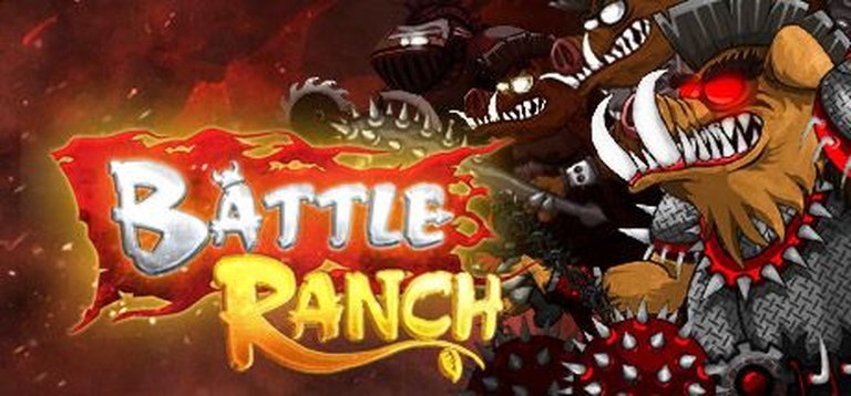 Battle Ranch: Pigs vs Plants Logo